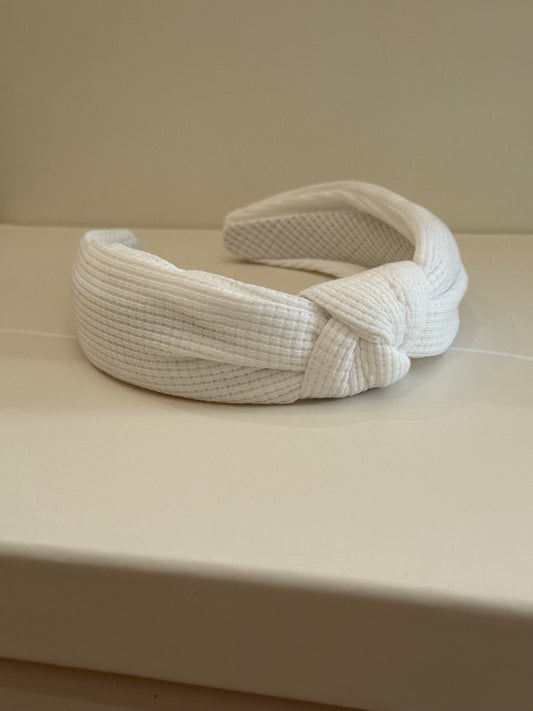 White Head band