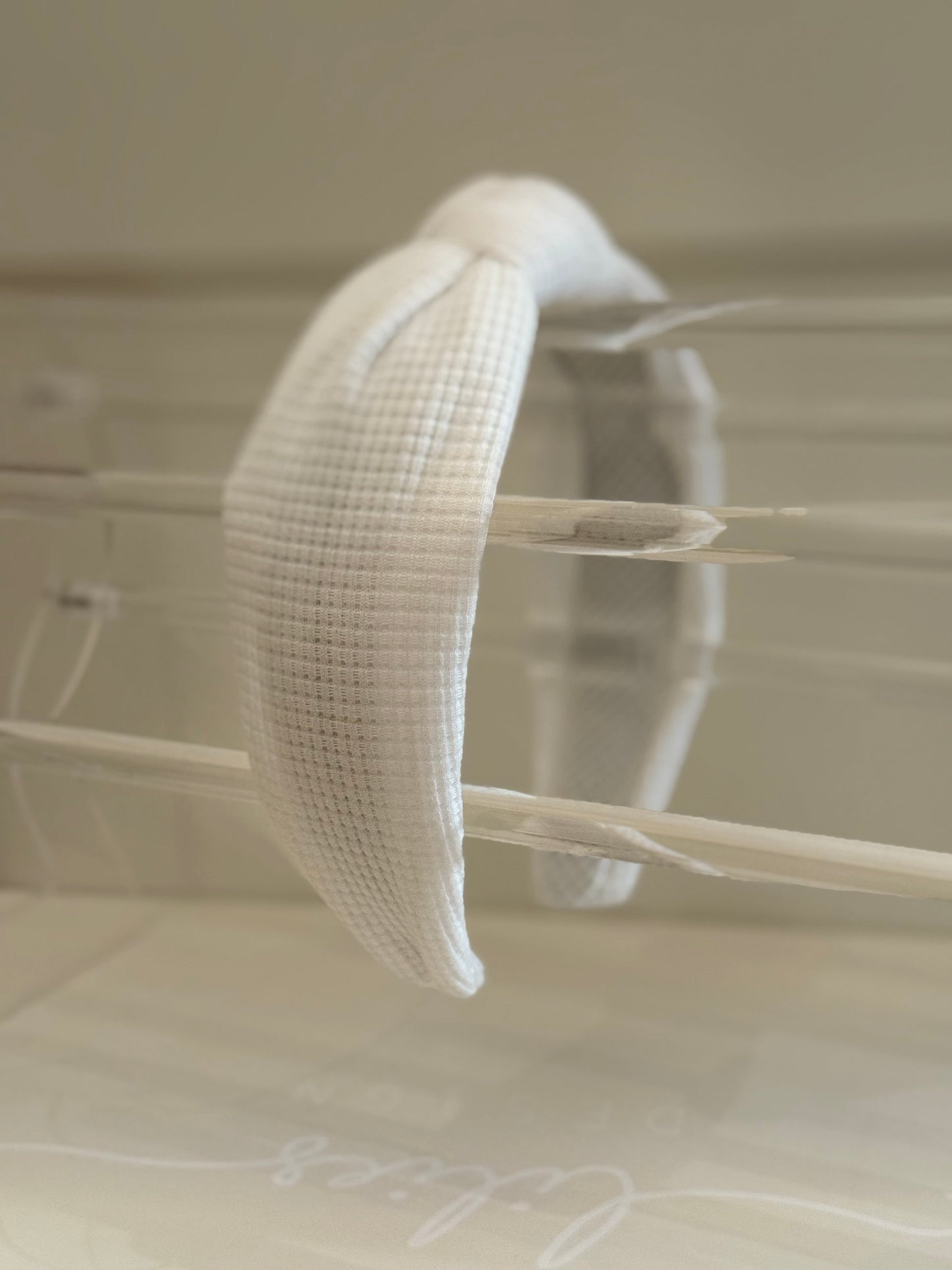 White Head band